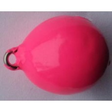 Груз шарик с ушком розовый 8 грамм